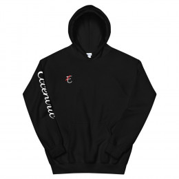 "Collection Two" Black Logo Hoodie